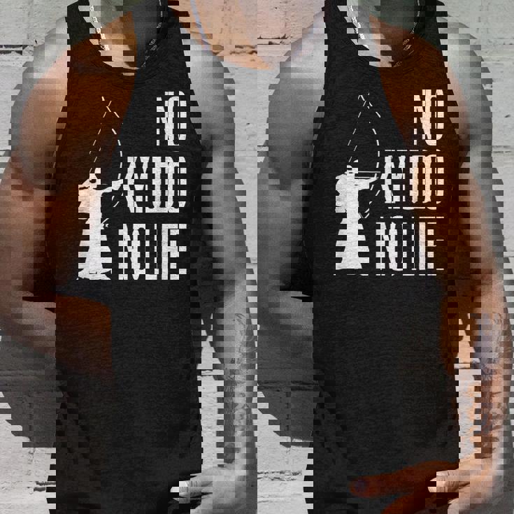 ノー弓道ノーライフ 弓道場 弓術 弓道好き 騎射 歩射 堂射 弓道部 弓道サークル 古武術 和弓 弓道 タンクトップ 彼への贈り物