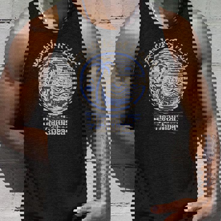 ハイチヴィンテージフラミンゴワニハイチバケーションお土産 タンクトップ 彼への贈り物