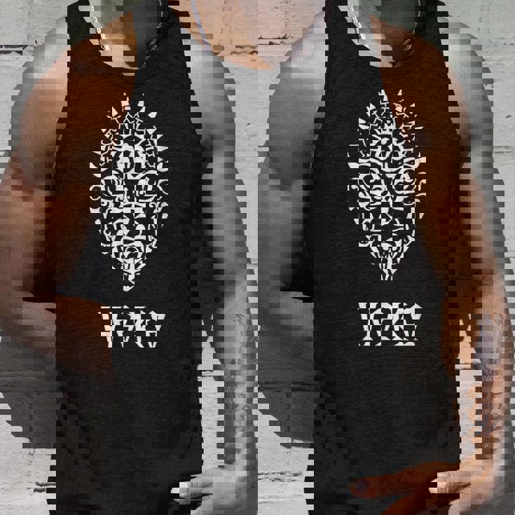 ハカマオリダンス部族ニュージーランドマオリハカラグビーファン タンクトップ 彼への贈り物