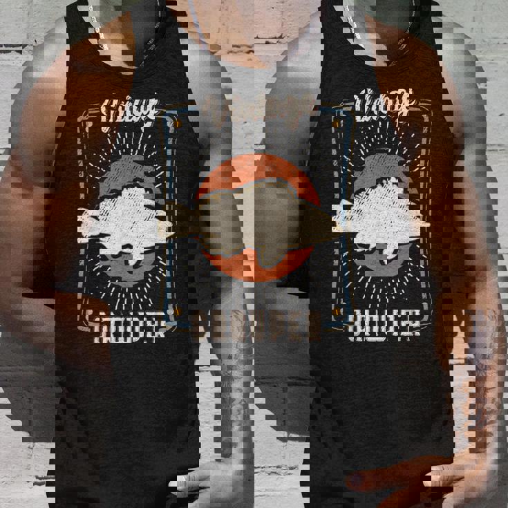 ハタ 魚 ヴィンテージ レトロ クラシック 動物 愛 タンクトップ 彼への贈り物