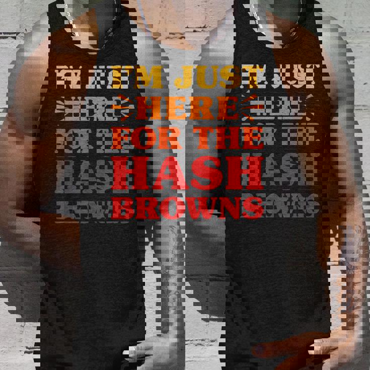 ハッシュブラウンズ I Love Hash Browns面白い食べ物 ハッシュブラウンズ好き タンクトップ 彼への贈り物