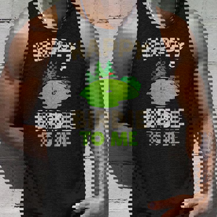 ハッピーバーディー ゴルフ 面白い ホール 文字入り メンズ おもしろ 面白い 服 オリジナル おもしろグッズ 文字 タンクトップ 彼への贈り物