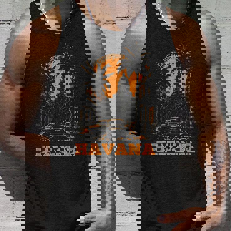 ハバナ キューバ レトロ キューバ プライド ヴィンテージ 70 年代 80 年代のスタイル タンクトップ 彼への贈り物