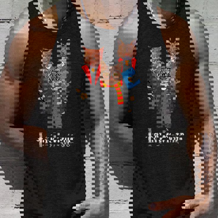 ハリーポッター 子猫 猫好きへのギフト かわいいポッター猫 タンクトップ 彼への贈り物