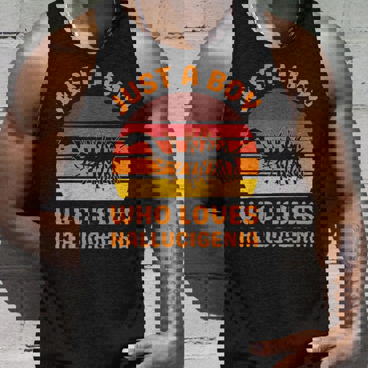 ハルキゲニアの化石絶滅虫が大好きなただの少年 タンクトップ 彼への贈り物