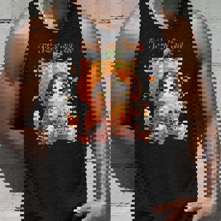 ハロウィン わがまま猫 ねこ ラーメン好き かわいい おもしろ マンガ タンクトップ 彼への贈り物