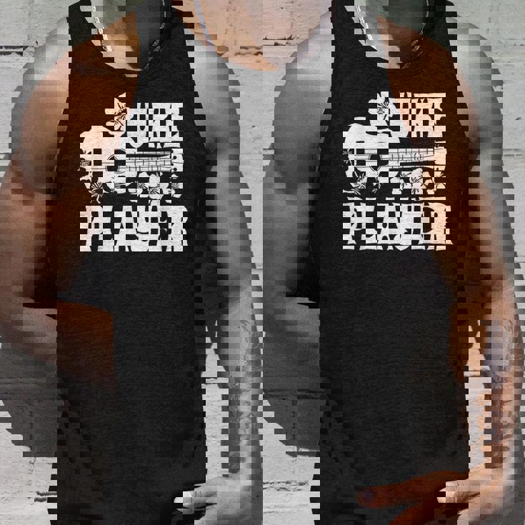 ハワイアン ウクレレ ウケ プレイヤーフラワー タンクトップ 彼への贈り物