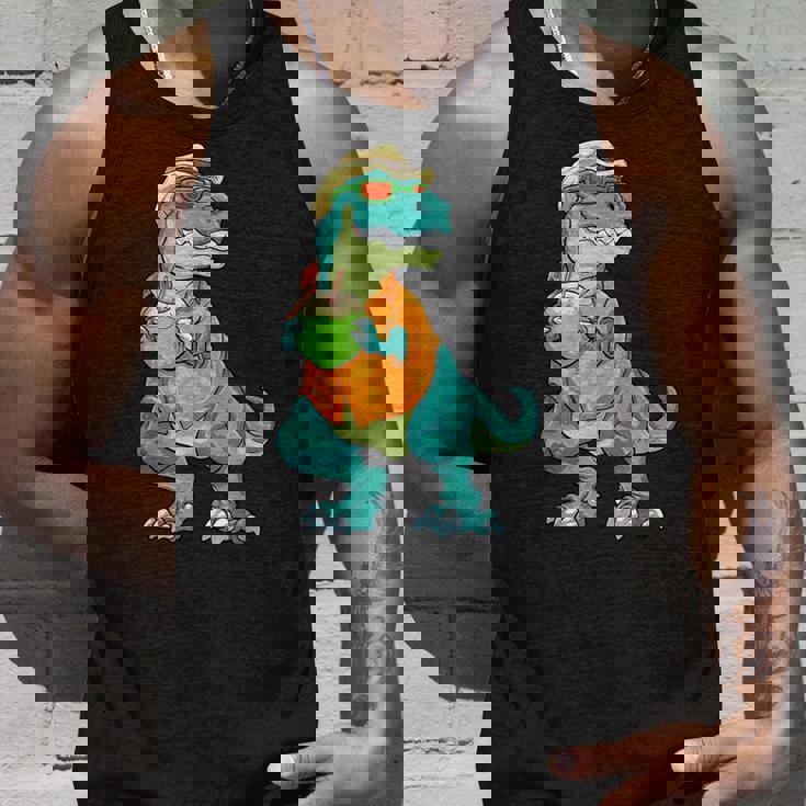 ハワイアン 恐竜 シャツ サマーレックス トロピカル バケーション アロハシャツ タンクトップ 彼への贈り物