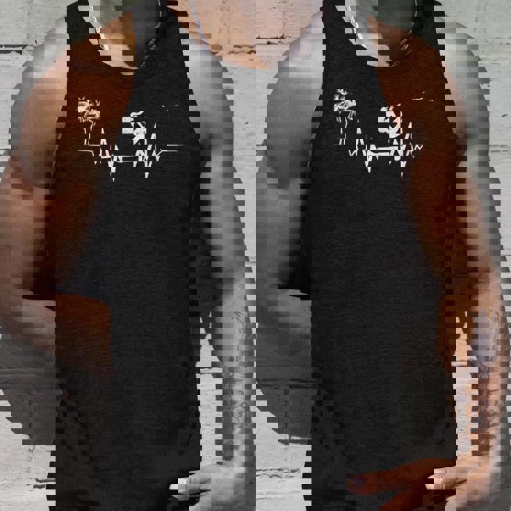 ハワイサーファーのためのサーフハートビートクールウェーブ タンクトップ 彼への贈り物