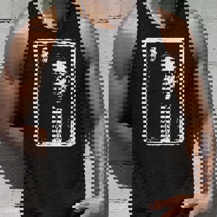 ハワード・フィリップス アート キム・ディアス・ホルム 絵 インク クトゥルフ Hpl Cthulhu Howard タンクトップ 彼への贈り物