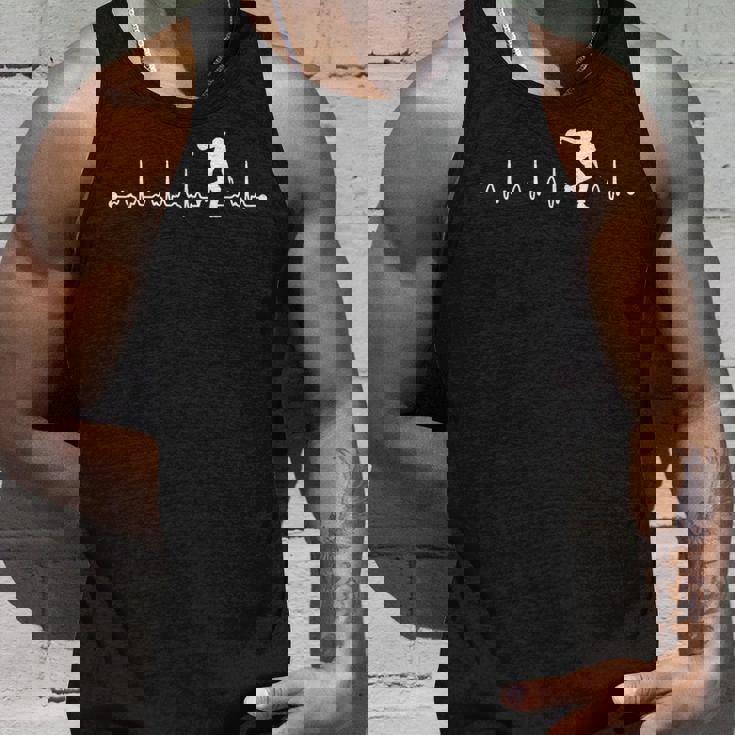 ハートビート シャツ ボーリング ハートビート ラブ ギフト タンクトップ 彼への贈り物