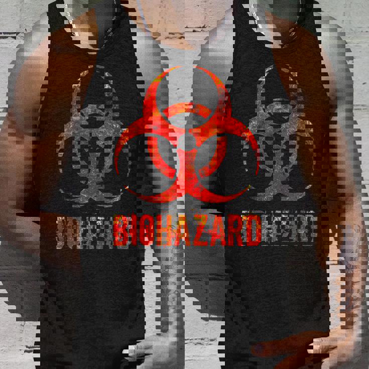 バイオハザード アンティーク調 生物学 科学教師 ロックスター ギフト タンクトップ 彼への贈り物