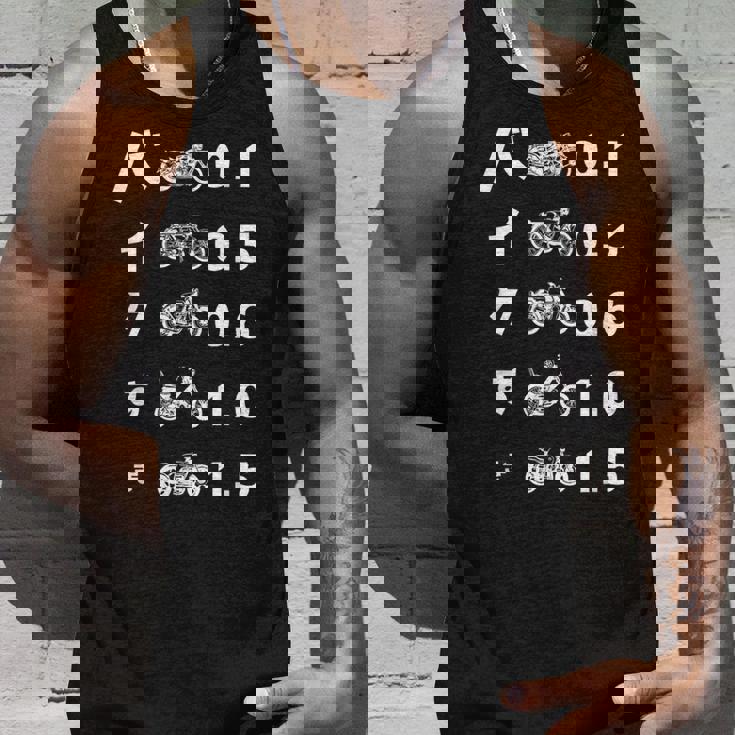 バイク おもしろtシャツ 光学テスト おもしろバイク メンズ オートバイ ツーリング 原付 オリジナル服 タンクトップ 彼への贈り物