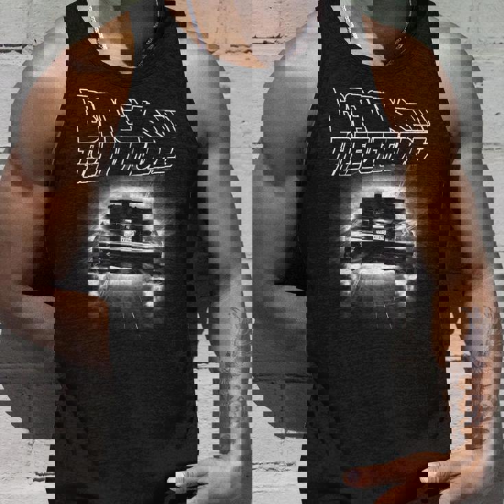 バック・トゥ・ザ・フューチャー デロリアン・フライング・アウェイ タンクトップ 彼への贈り物