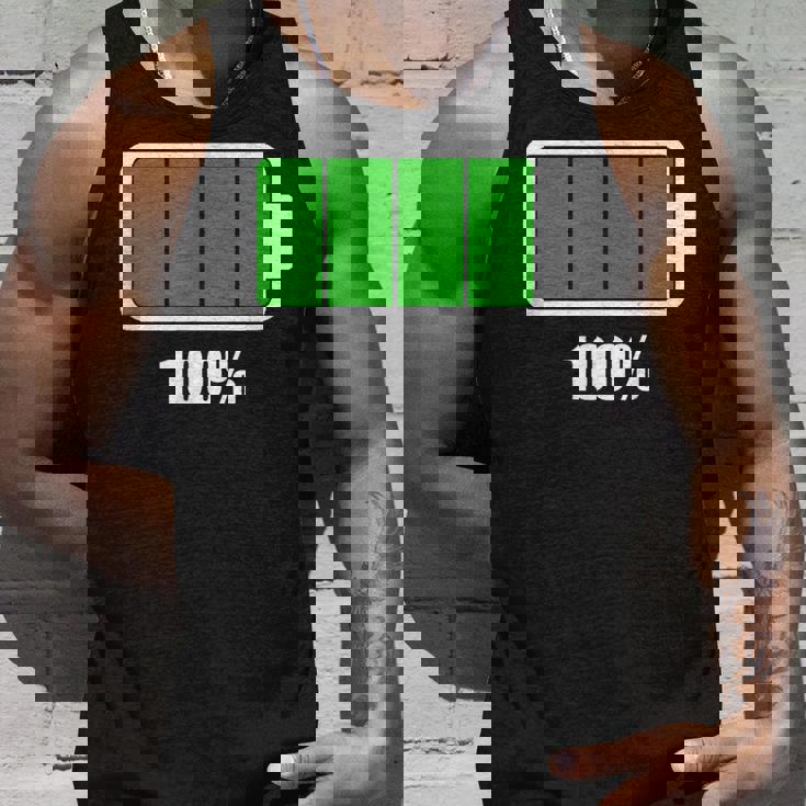 バッテリー 100 シャツ バッテリーフル充電 バッテリー満載 タンクトップ 彼への贈り物