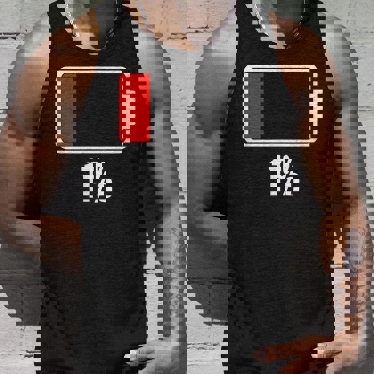 バッテリー残り1バッテリーデッドtシャツバッテリー低下 タンクトップ 彼への贈り物