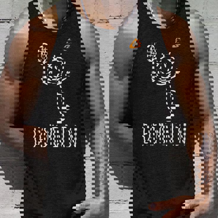 バドミントンプレーヤー バドミントンラケット シャトルコック バーディースポーツ タンクトップ 彼への贈り物