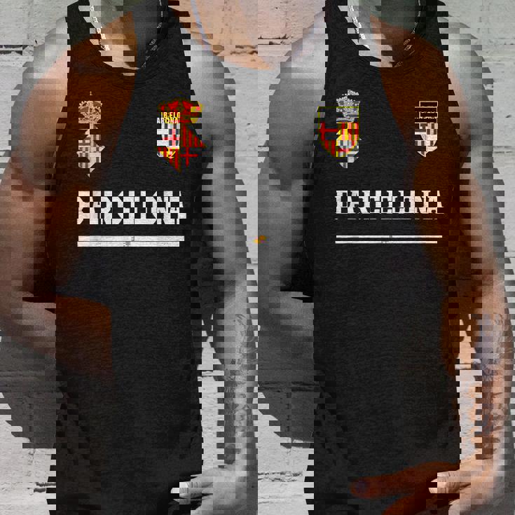 バルセロナ サッカースポーツ フラッグ フットボール タンクトップ 彼への贈り物