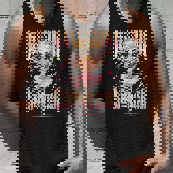 バレリーナ カプチーナ イタリアン ブレイン ロート ファニー カプチーノ ミーム タンクトップ 彼への贈り物