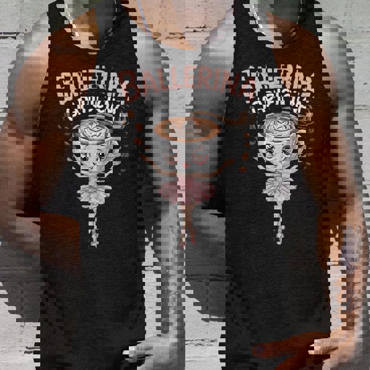 バレリーナ カプチーナ 気まぐれなミームtシャツ タンクトップ 彼への贈り物