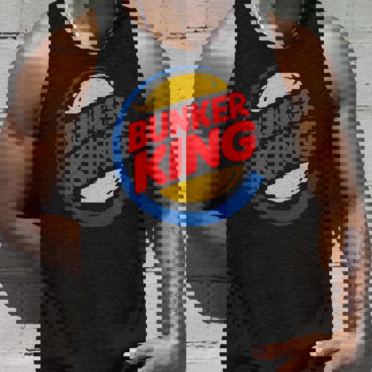 バンカーキング パロディ ファニー アンチトランプ タンクトップ 彼への贈り物