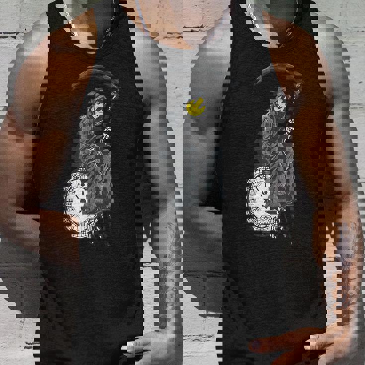 バンクシーの死神時計 タンクトップ 彼への贈り物