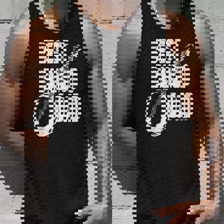 バンジョーパパ バンジョーインストラクター カントリーミュージック 父の日 タンクトップ 彼への贈り物