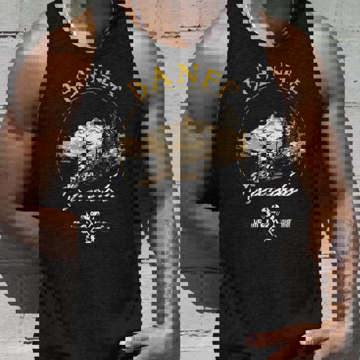 バンフ レトロ ヴィンテージ アパレル バンフ お土産 タンクトップ 彼への贈り物