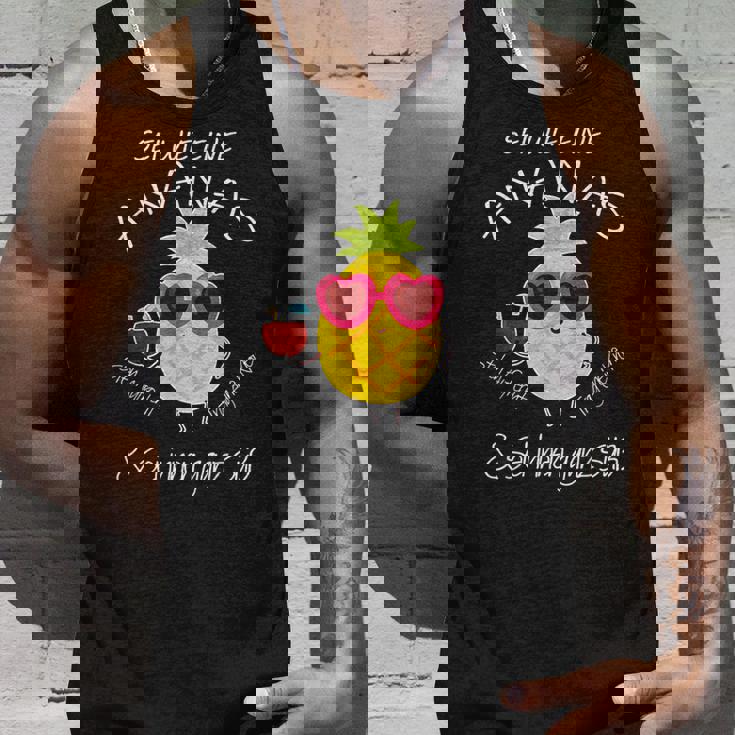 パイナップル サングラス アロハ ビーチ ハワイアン ハワイ タンクトップ 彼への贈り物