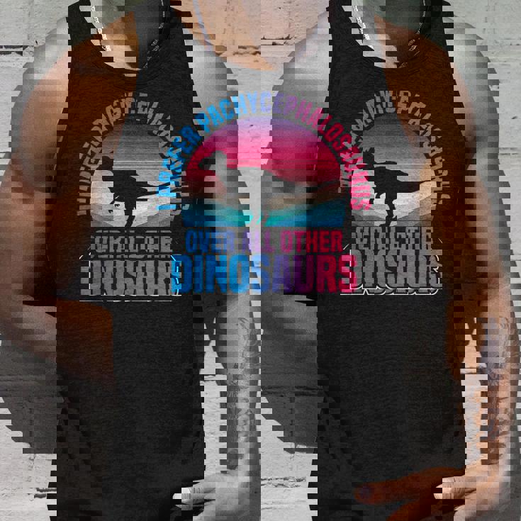 パキケファロサウルス ぬいぐるみ 恐竜 古生物学者 タンクトップ 彼への贈り物