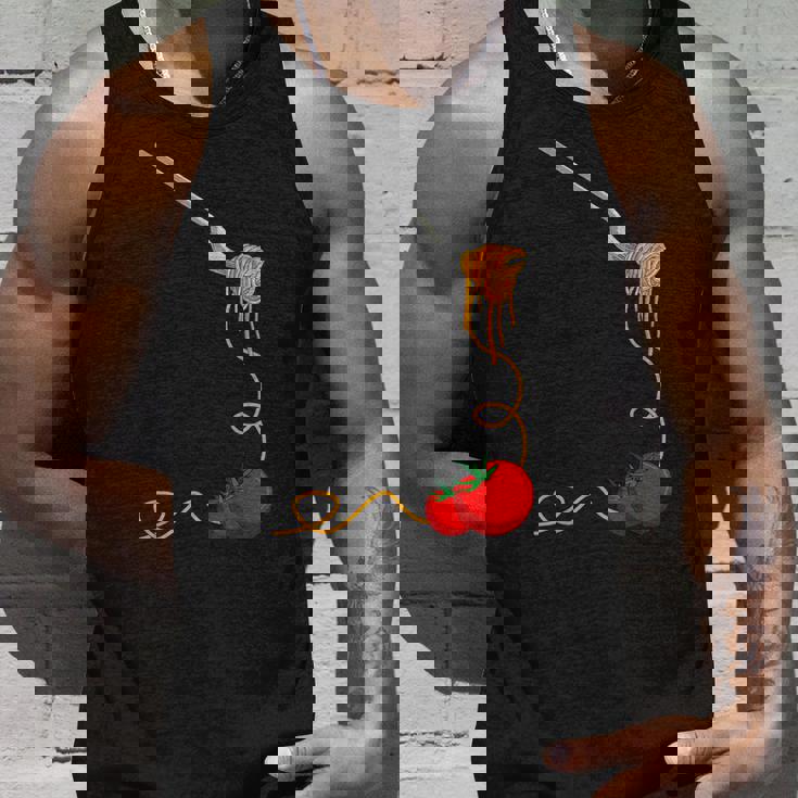 パスタスパゲッティトマトヌードル イタリアンフード タンクトップ 彼への贈り物