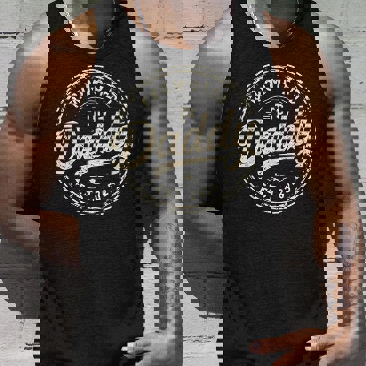 パパに昇格 2025 新パパベイビー初めてのお父さん タンクトップ 彼への贈り物