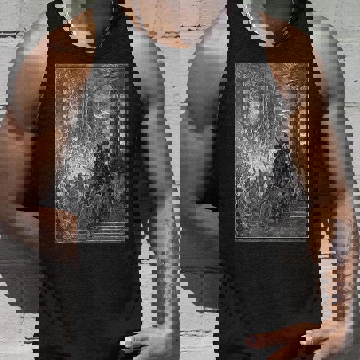 パラダイス・ロスト「ハイ・オン・ア・スローン」ギュスターヴ・ドレ・アート タンクトップ 彼への贈り物