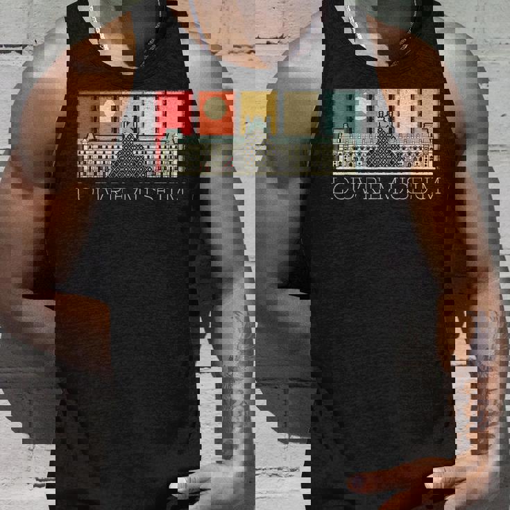 パリのルーブル美術館 フランス観光 タンクトップ 彼への贈り物