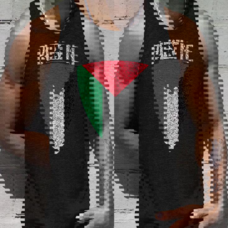 パレスチナ国旗 シールドフリー パレスチナガザ パレスチナ人 タンクトップ 彼への贈り物