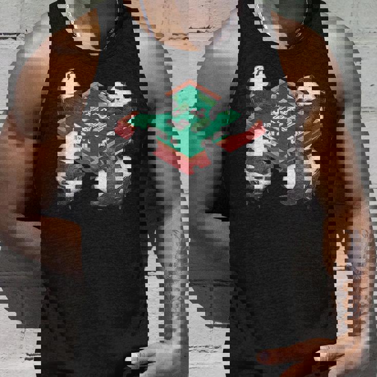 パンダ 麻雀 面白いtシャツ 動物 文字入り メンズ おもしろ 面白い 服 おもしろグッズ ネタ 雀士 タンクトップ 彼への贈り物