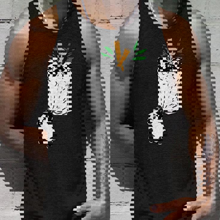 パンダのポケットに入ったパンダ タンクトップ 彼への贈り物