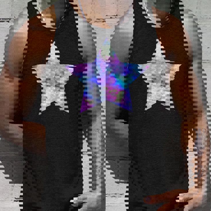 パープル ピンク ブルー プリティ スター タンクトップ 彼への贈り物