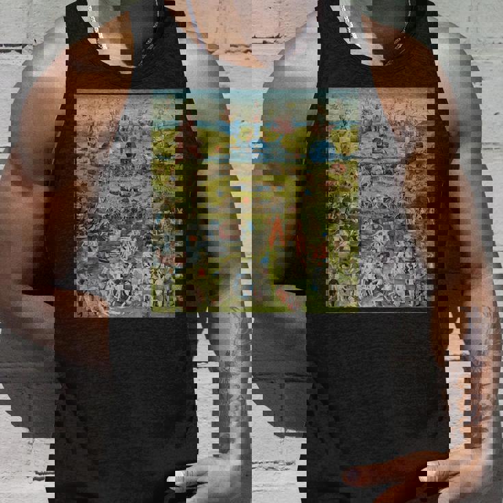 ヒエロニムス・ボッシュ 地球の喜びの庭 アート タンクトップ 彼への贈り物