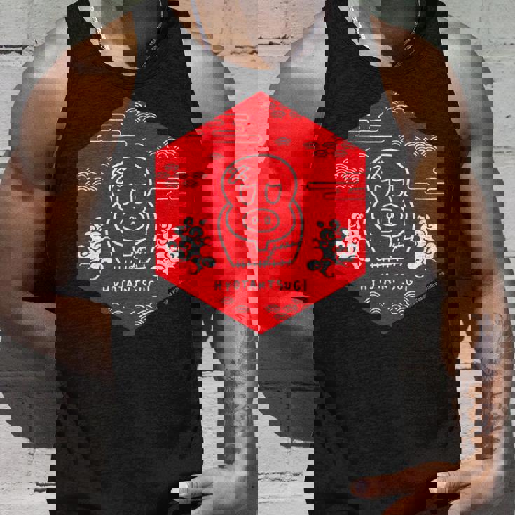 ヒョウタンツギ 和柄ヘキサゴン Ctezuka Productions タンクトップ 彼への贈り物