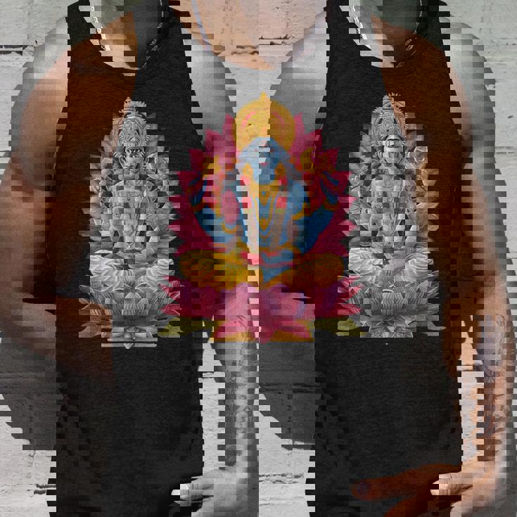 ヒンドゥー教の神ヴィシュヌ ヴィシュヌ ヒンドゥー教 守護の象徴 タンクトップ 彼への贈り物