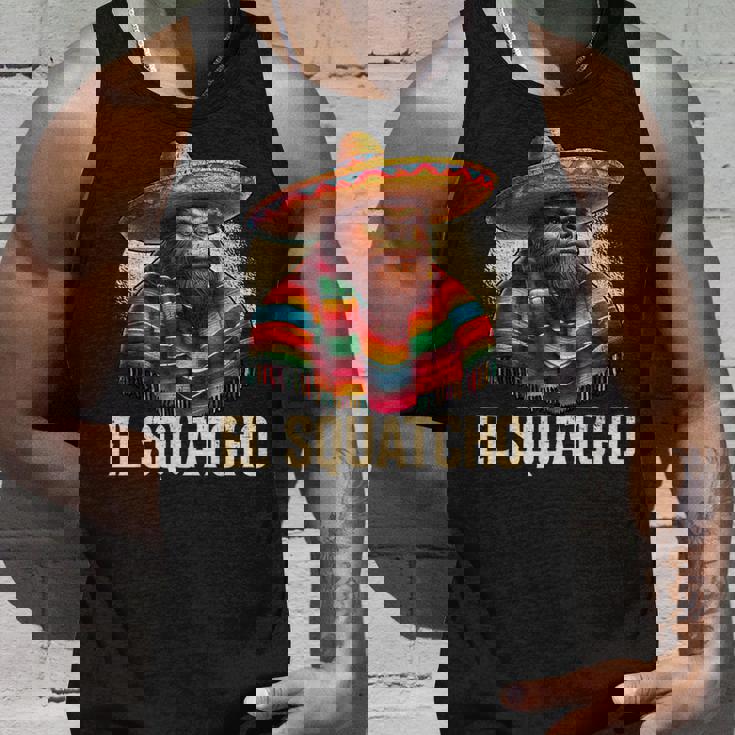 ビッグフット エル・スクワッチョ 面白い 南西メキシコ ソンブレロ タンクトップ 彼への贈り物