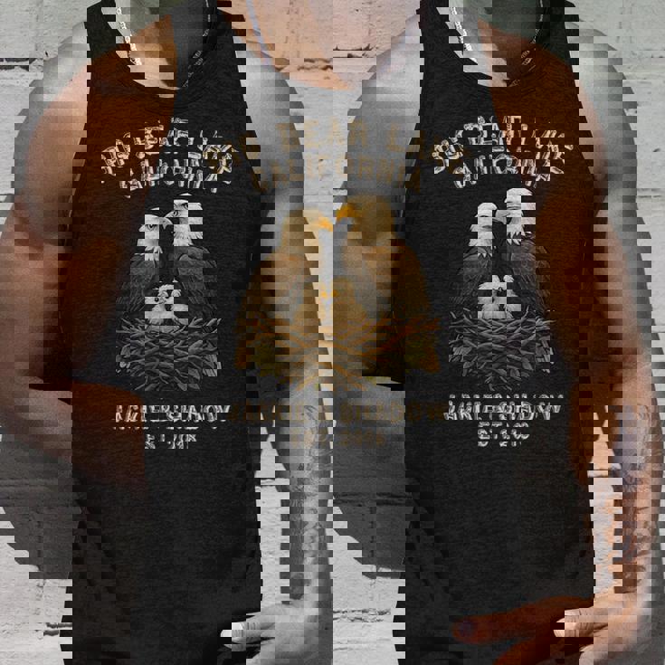 ビッグ・ベアー・レイク・カリフォルニア・イーグルスジャッキー・アンド・シャドウ タンクトップ 彼への贈り物