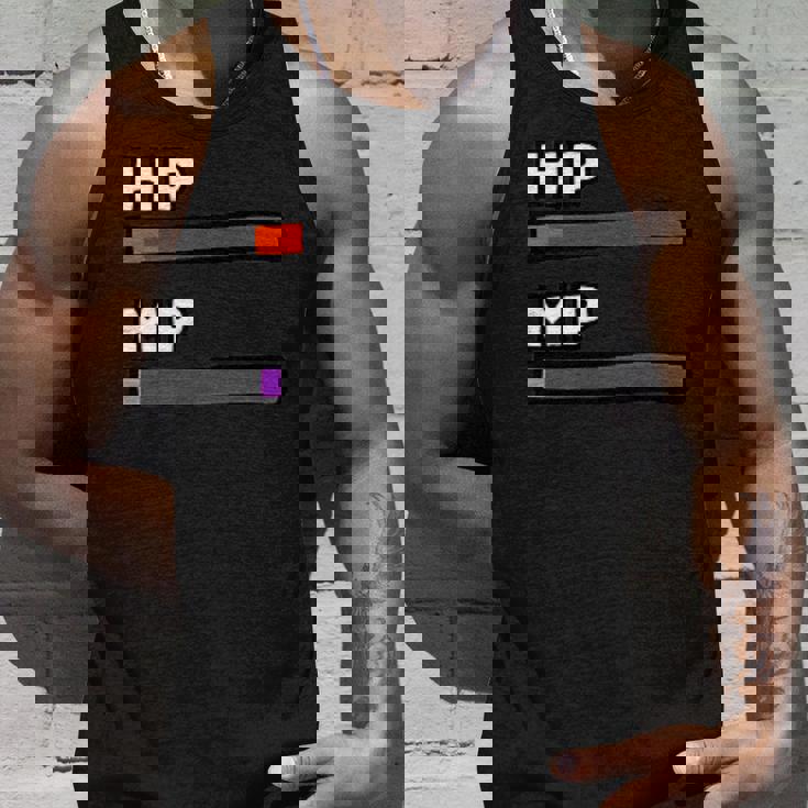 ビデオゲームのようなhp&Mpゲージ。 タンクトップ 彼への贈り物