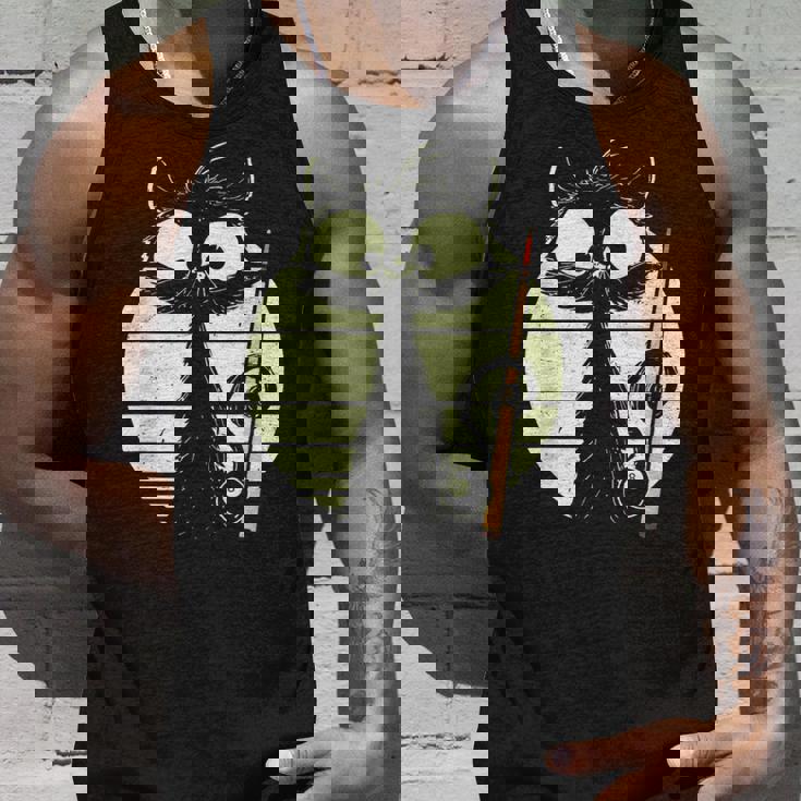 ビリヤード プール スヌーカー ビリヤードを持つ猫 かわいい子猫 タンクトップ 彼への贈り物