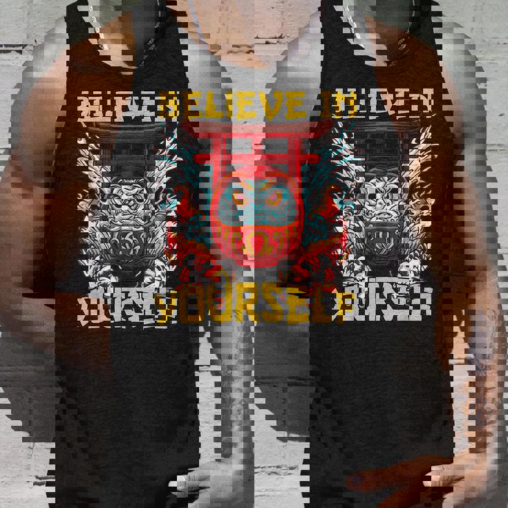 ビリーブインユアセルフ 鯉のぼりだるま タンクトップ 彼への贈り物