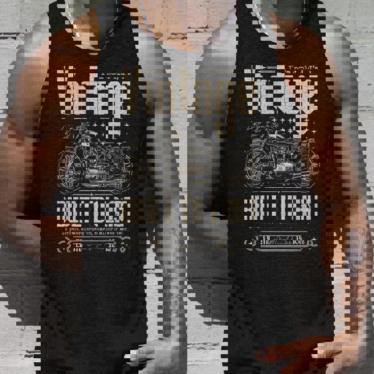 ビンテージ バイク バイカー バイクの誕生日 1954 年生まれ タンクトップ 彼への贈り物