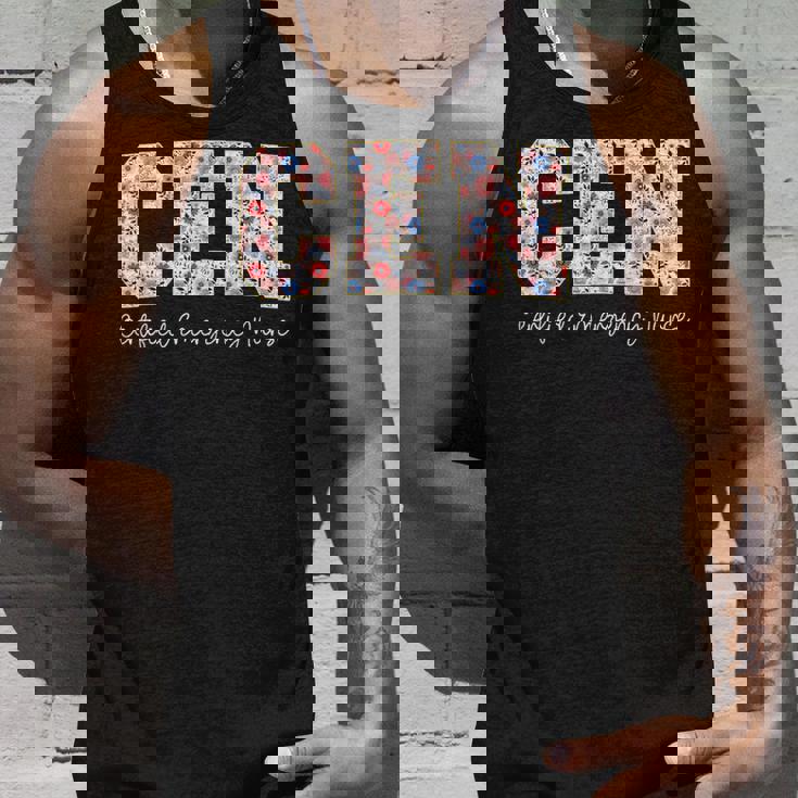 ビンテージcen認定緊急看護師ワイルドフラワーer医師 タンクトップ 彼への贈り物