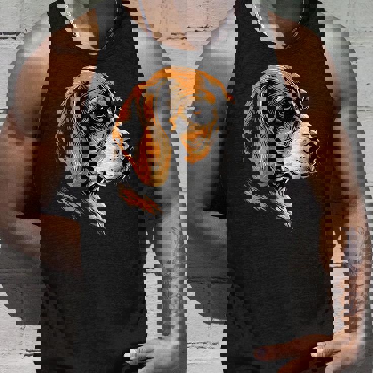 ビーグル子犬ビーグル狩猟犬かわいい犬イングリッシュビーグル タンクトップ 彼への贈り物