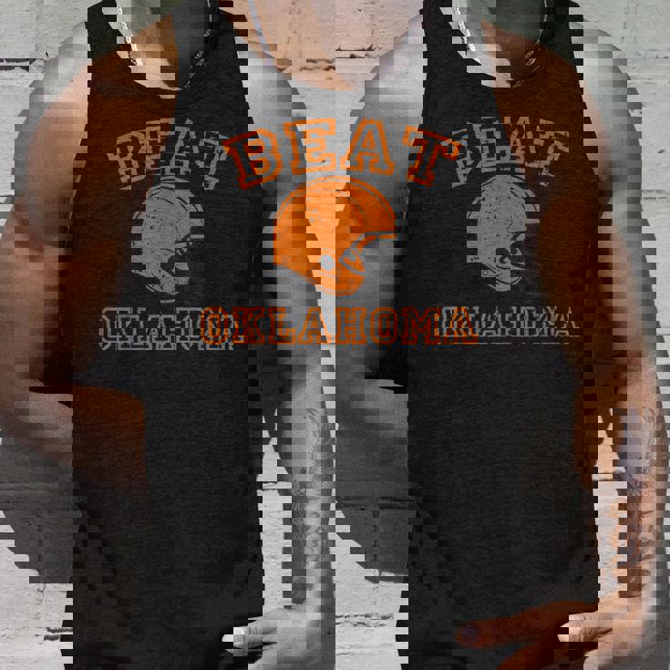 ビートオクラホマ カレッジフットボールtシャツ タンクトップ 彼への贈り物